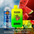 Bang Leader 32K พัฟสองรสชาติที่ใช้แล้วทิ้ง vape
